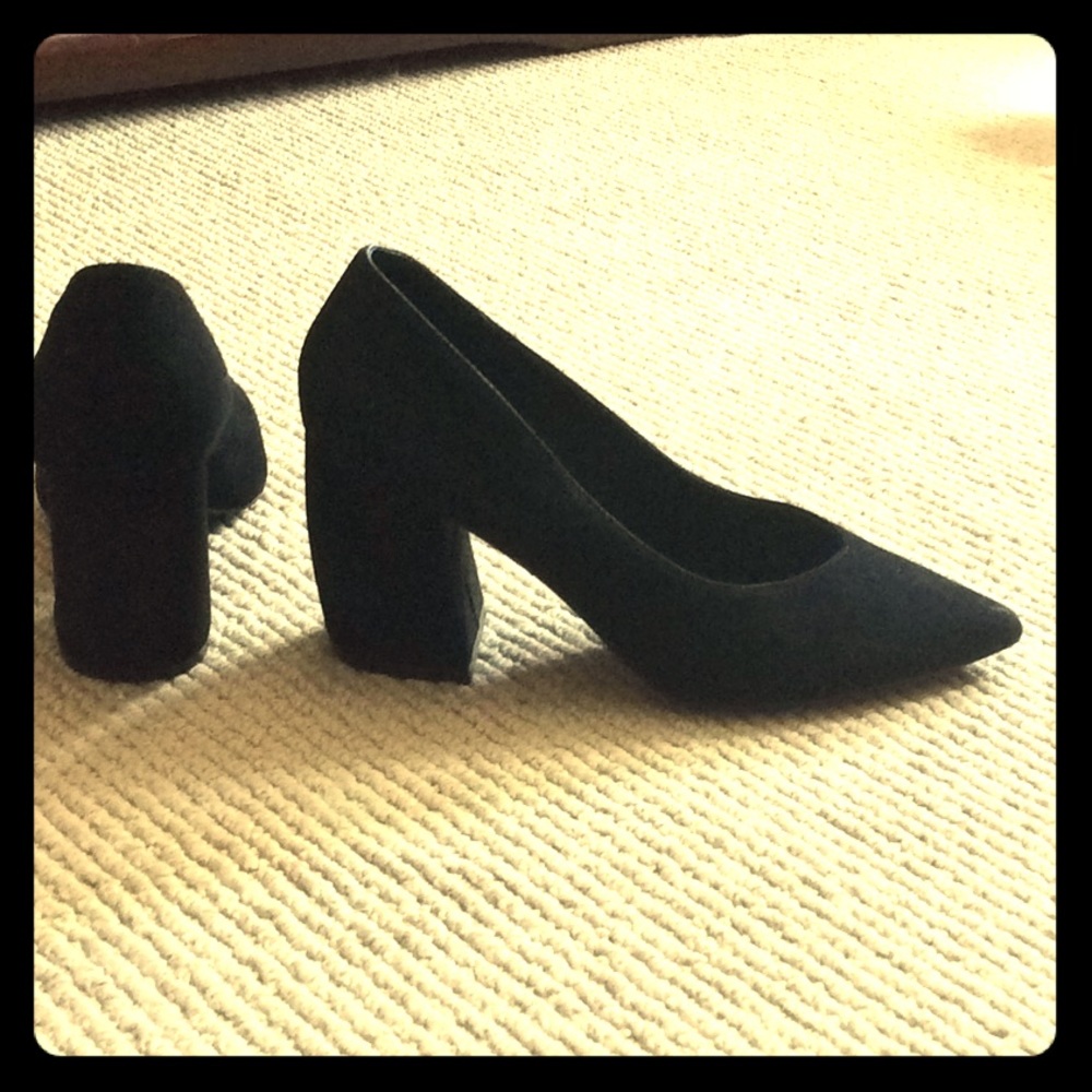 Black heels
